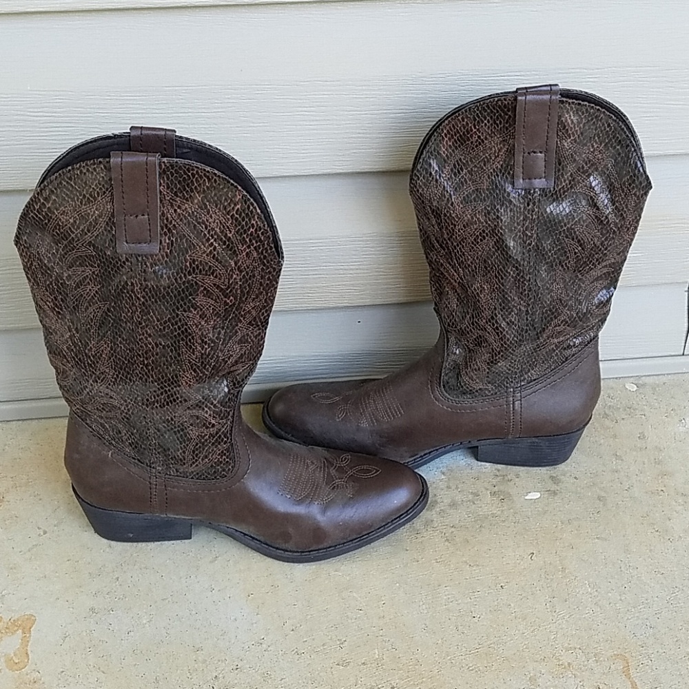 Rampage womens Cowboy boots